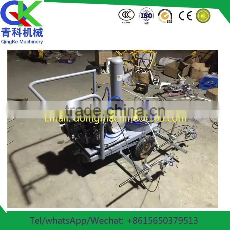 single and double gun road painting machine
