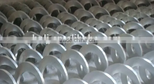 U-shape Stainless steel screw conveyor used for food industry, SS304 screw conveyor