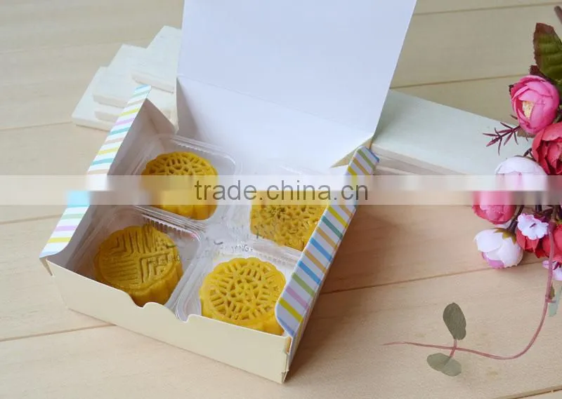 Square disposable packing plastic tray for cake/mooncake