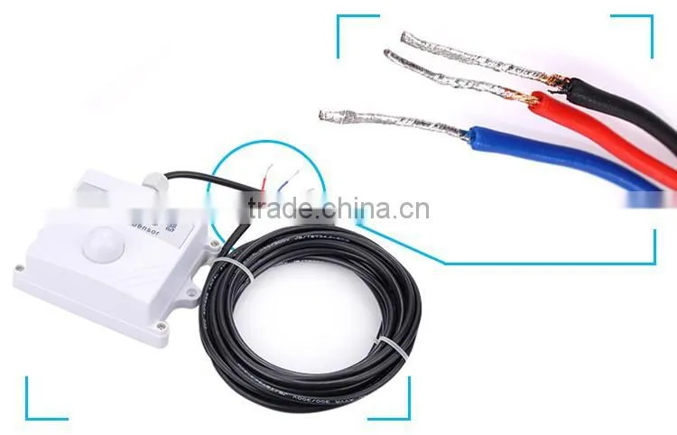 Good linearity, easy installation,waterproof new products illumination sensor, photo sensor outdoor light, light sensor
