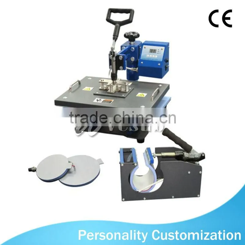 Hot High Quality 5 in 1 Combo Heat Press Machine