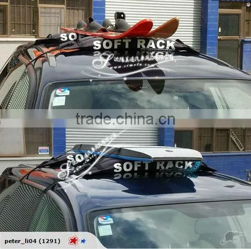 car soft ski rack,board rack,cargo rack,universal car roof racks