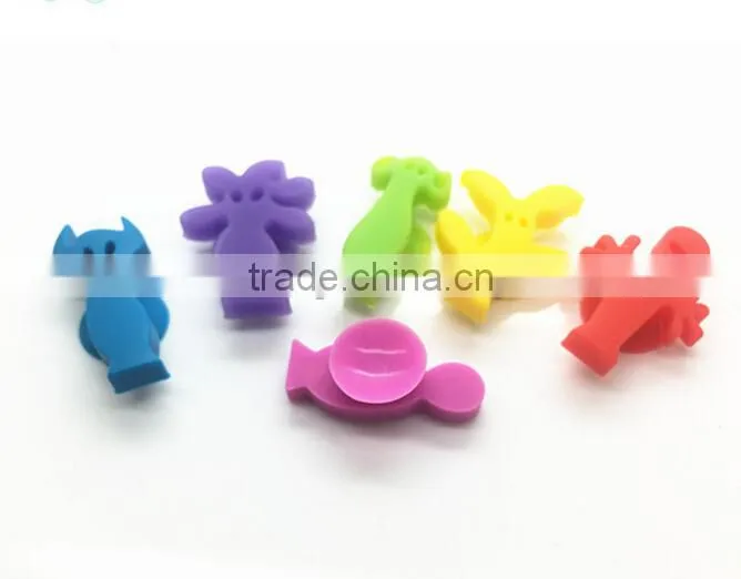BPA free china supplier silicone wineglass mark