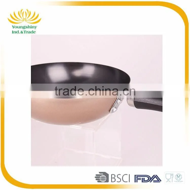 10pc gold nonstick kitchen stainless steel non-stick cookware set