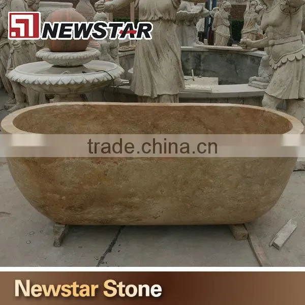 stone bathtub for fat people