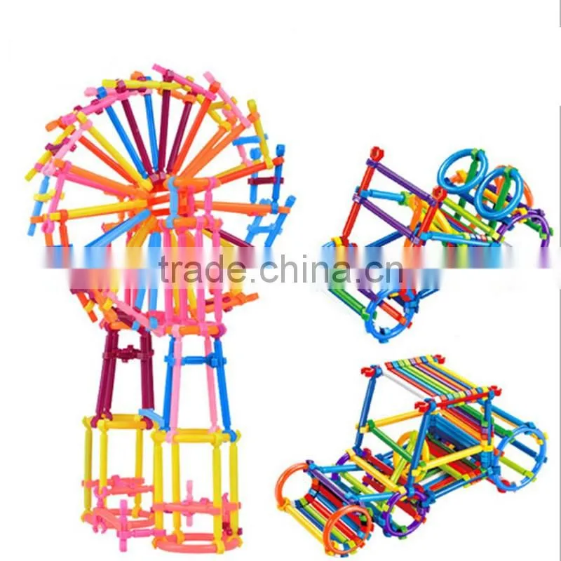 Hot Wholesale Customized Plastic Toys Games Building Blocks Set for Kids