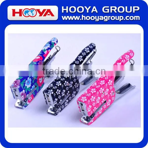 Hot sale office Floral Stapler 24/6~26/6# for gift