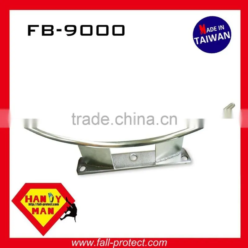 Industrial Horizontal Ceiling Wall Lifeline System Stainless Steel Cable Bracket