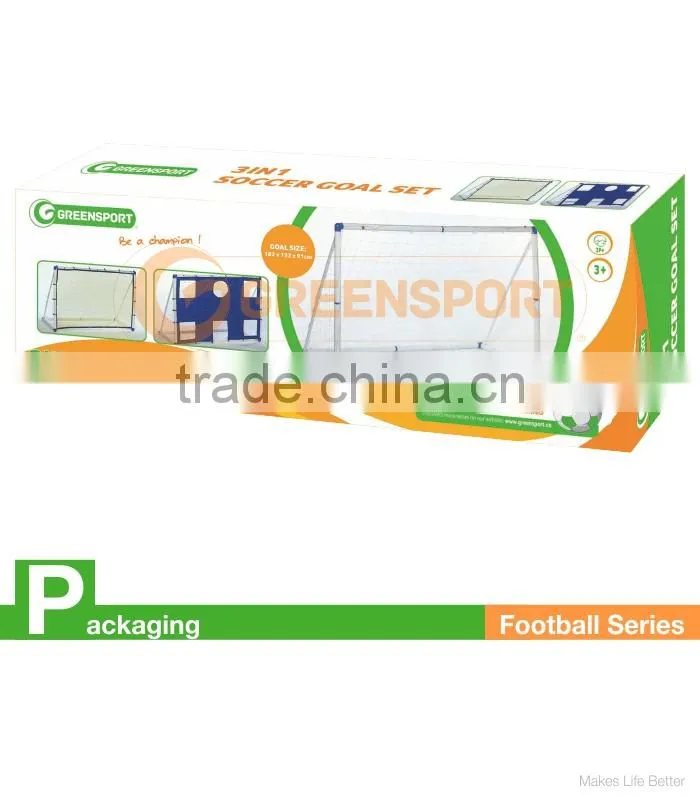 3 IN 1 SOCCER GOAL SET