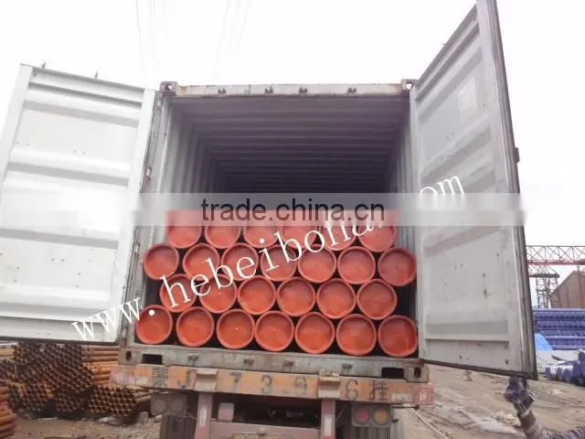 ASTM A53 galvanized and black seamless carbon steel pipe