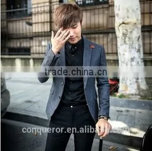 slim fit suit,bespoke casual british men suit SHT1149