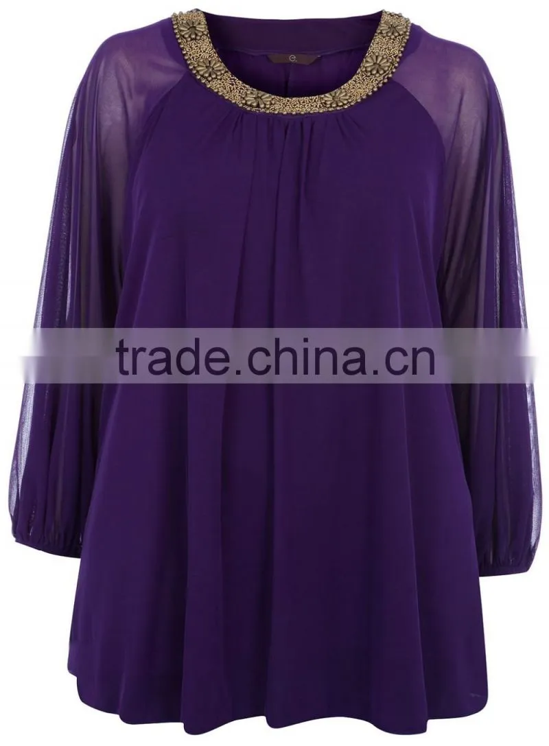 plus size Latest bolero top