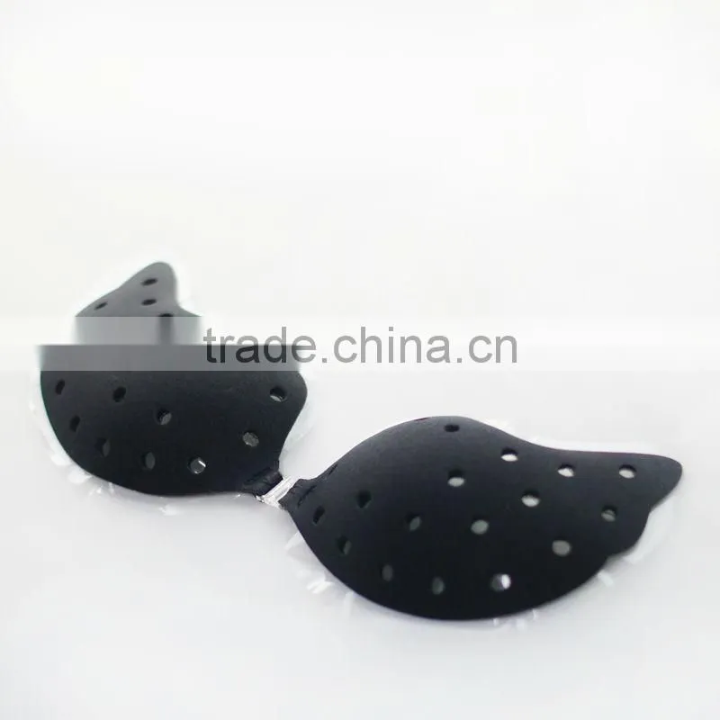 Push up A/B/C/D sizes ladies sexy invisible silicone bra