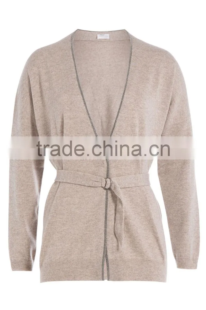 Hot selling warm sweater business casual long knnited oversized sweater