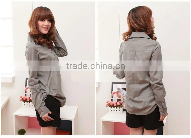 Chun xia new han edition fashion leisure cotton printing long-sleeved shirts