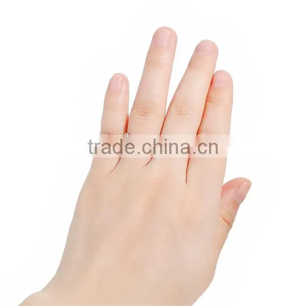 Copper Open Rings Silver Tone Hollow Marquise