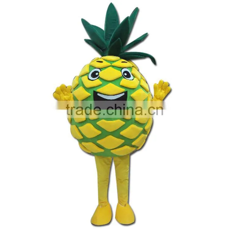 pineapple mascot costume custom adult pineapple costume