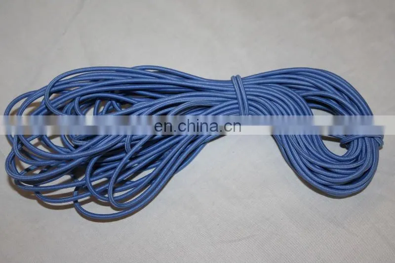 woven rope round elastic string