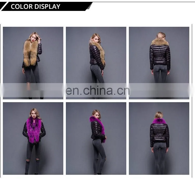 Online Shop Fashion Winter Jacket Fur Parka With Fur Hood