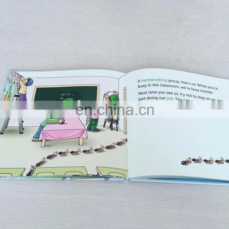 Professional cheap price full color printing hardcover ,matt printing book service