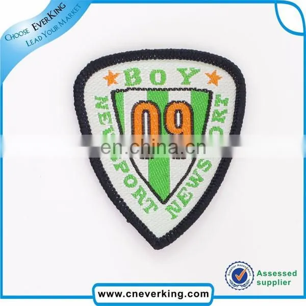 Cheap price factory supply woven patches for clothing