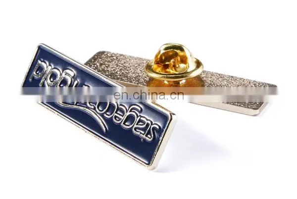 Nice souvenir gift metal badge with custom logo/name for promotion