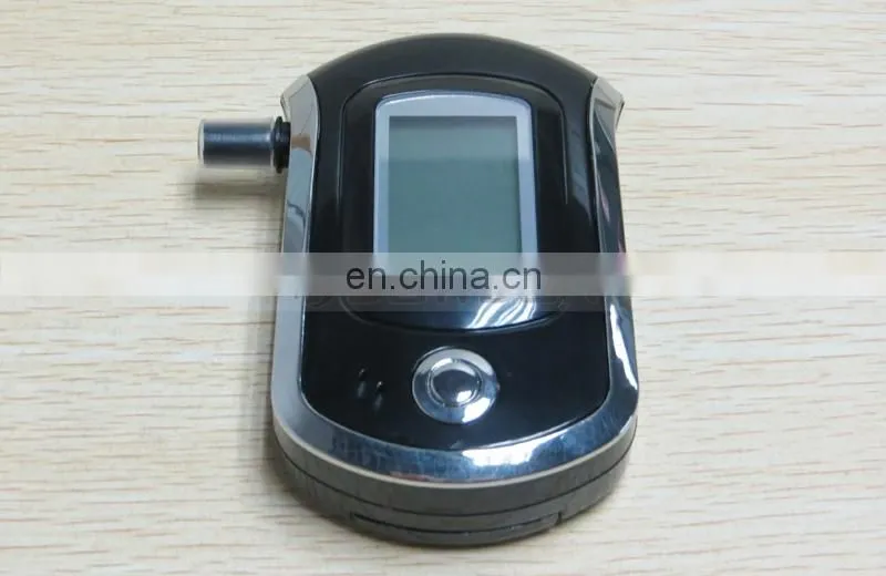 New AT6000 Digital Professional Alcohol Tester LCD Display Disposable Alcohol Breathalyzer