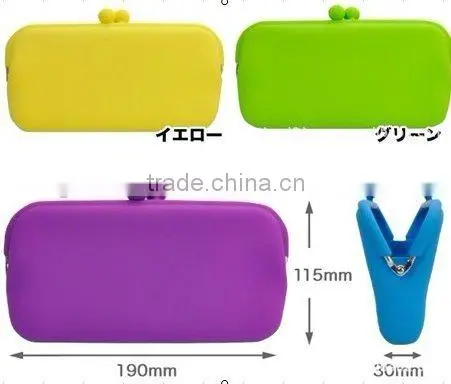2016 Beautiful & Elegant Silicone Unique Cosmetic Bags