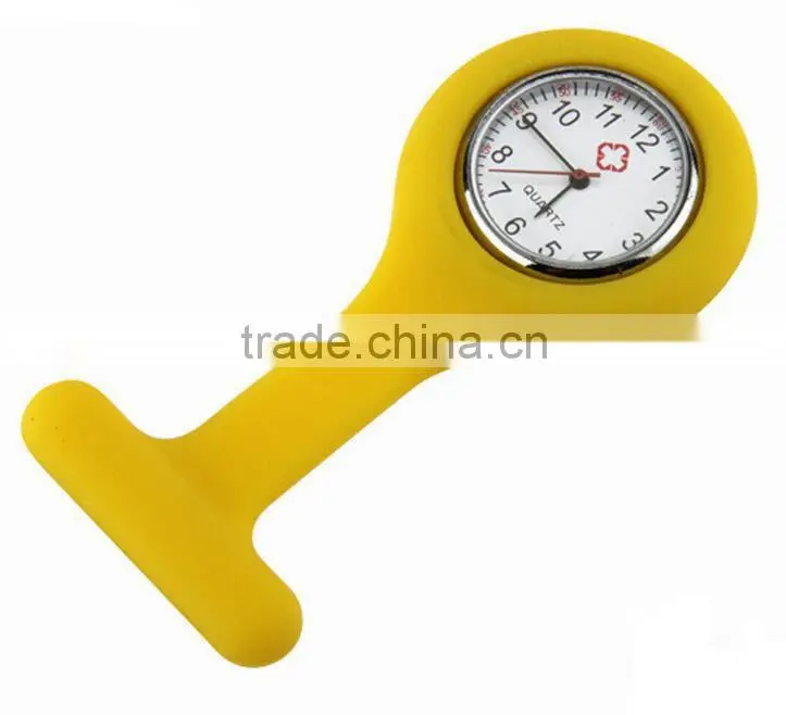 Colorful Silicone rubber Nurse Watch