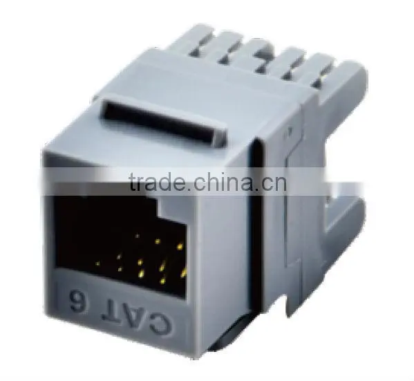 high standard plastic cat6 keystone jack connector