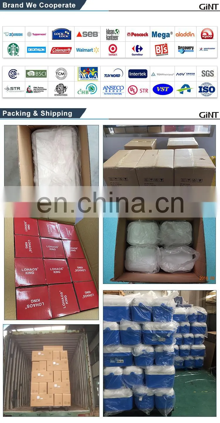 GiNT Portable 18L Ice Chest 600D Cooler Box Beer Food Drinks Outdoor Fishing Cooler Boxes