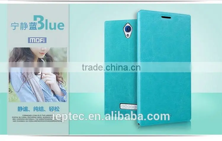 MOFi Case for OPPO U3 Back Cover , Flip PU Leather Case Cover for OPPO U3