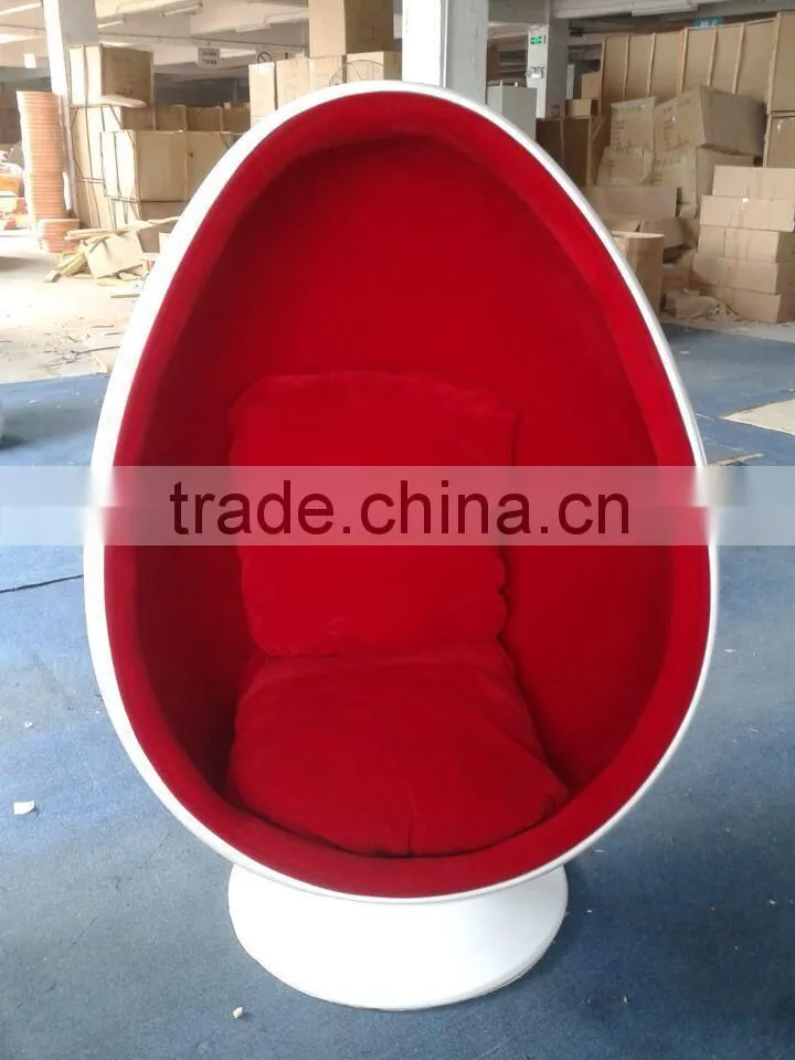 Hot sale buy fiberglass egg shaped chair 2015