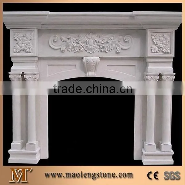 Black Galaxy Granite Fireplaces