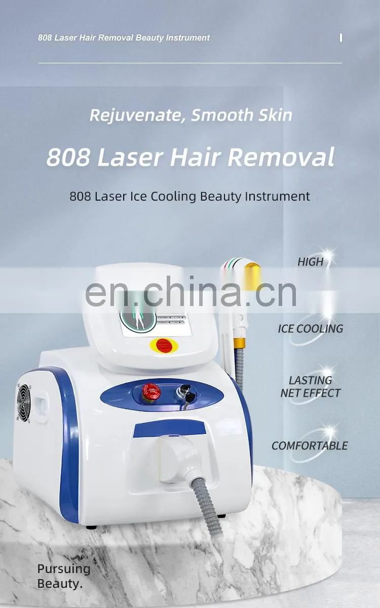 China Supplier Hot Sale renlang high power 808nm fiber coupled laser diode hair removal machine for sale