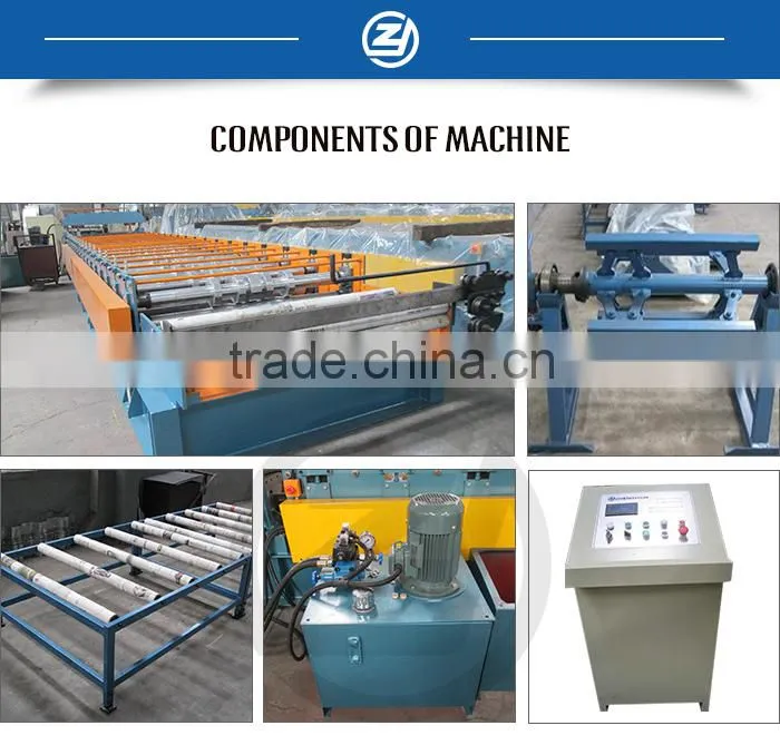 CE/ISO Certificated Metal Corrugated Roofing Panel Making Machine