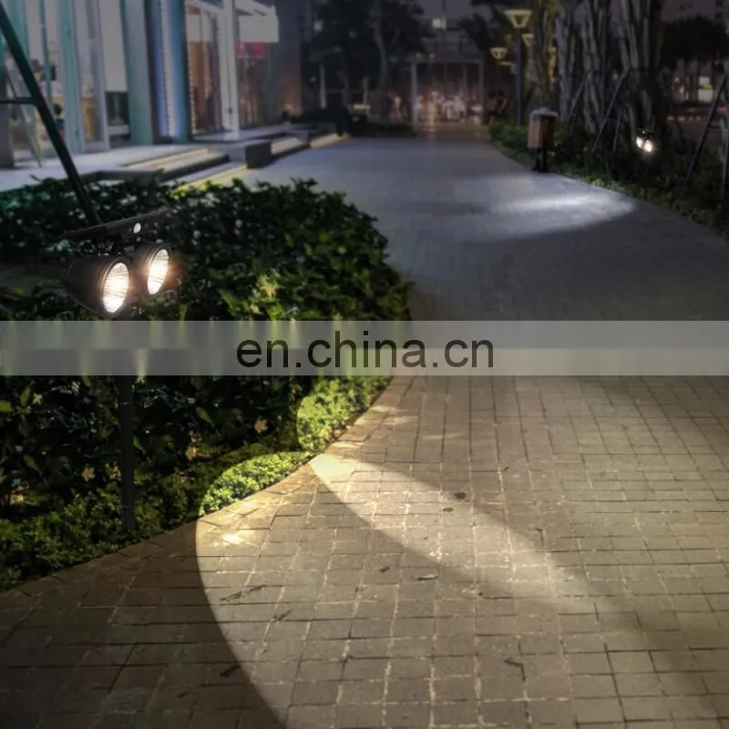 SOLAR LIGHT Solar Spotlights, 2-in-1 LED Landscape Solar Lights, 180 degree Adjustable Waterproof Outdoor Security