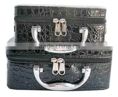 36 bottles Leather Essential Oils Carrying Cases,Beautiful Custom Hard Shell with High Density Foam Cosmetic case