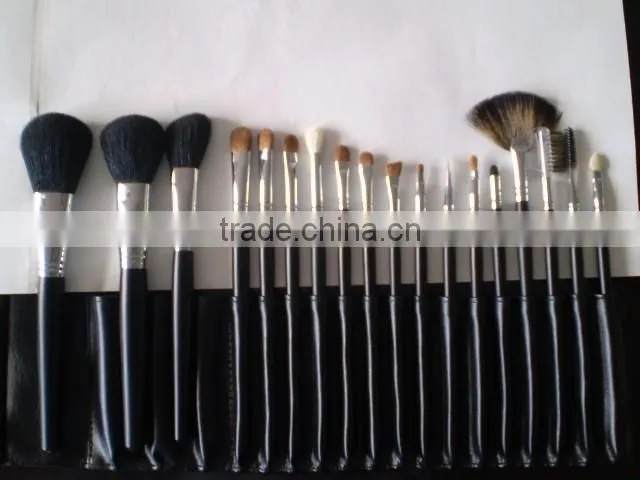 Pony,goat,synthetic hair Brush Material and Face Use makeup brush set