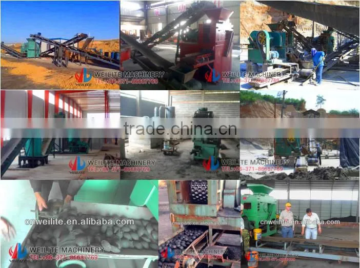 mineral powder/dust briquette machine for making iron ore briquette machine