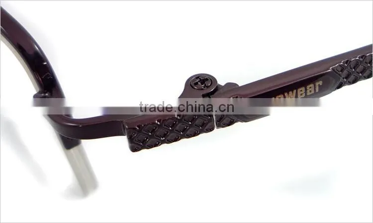 Half-rim half titauium mens 2014 new style glasses frames spectacle frames manufacturers