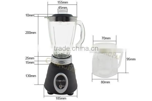 CF-4688 Glass Jug Metal Base High Quality Blender