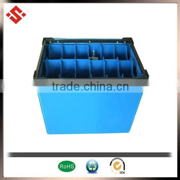 PP Polypropylene material plastic box manufacturer plastic turnover box/pp corrugated turnover box
