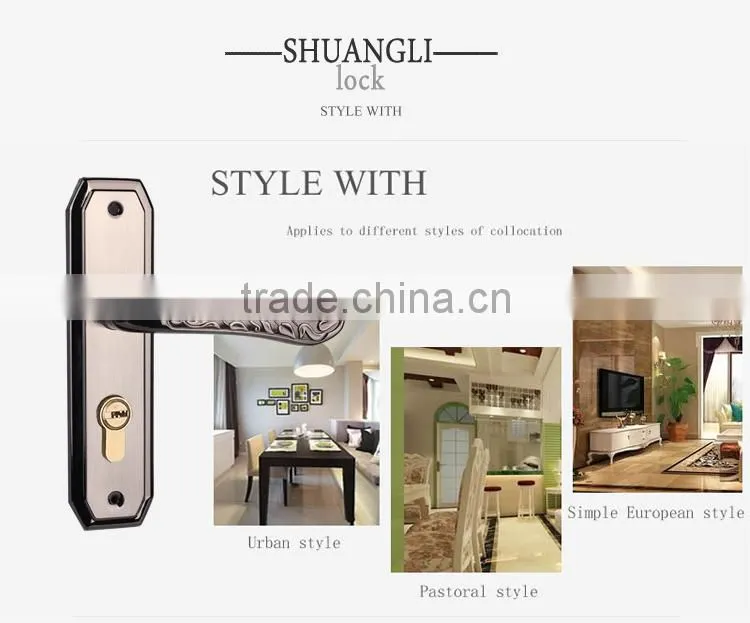 2015Newest Hot Sale bathroom design door handles from China supplier