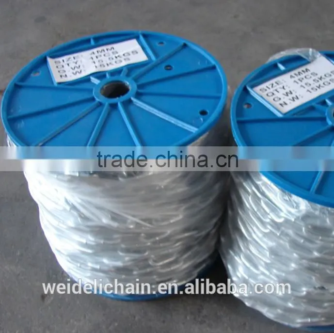 DIN 766 German standard industrial link chain