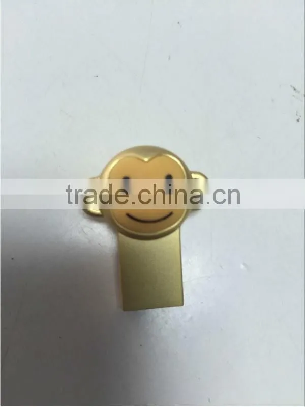 2016 promotion latest special design new aarrivel monkey shape 64gb usb flash drive