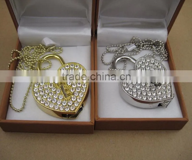 heart usb promotional gifts for girl metal heart thumb drive