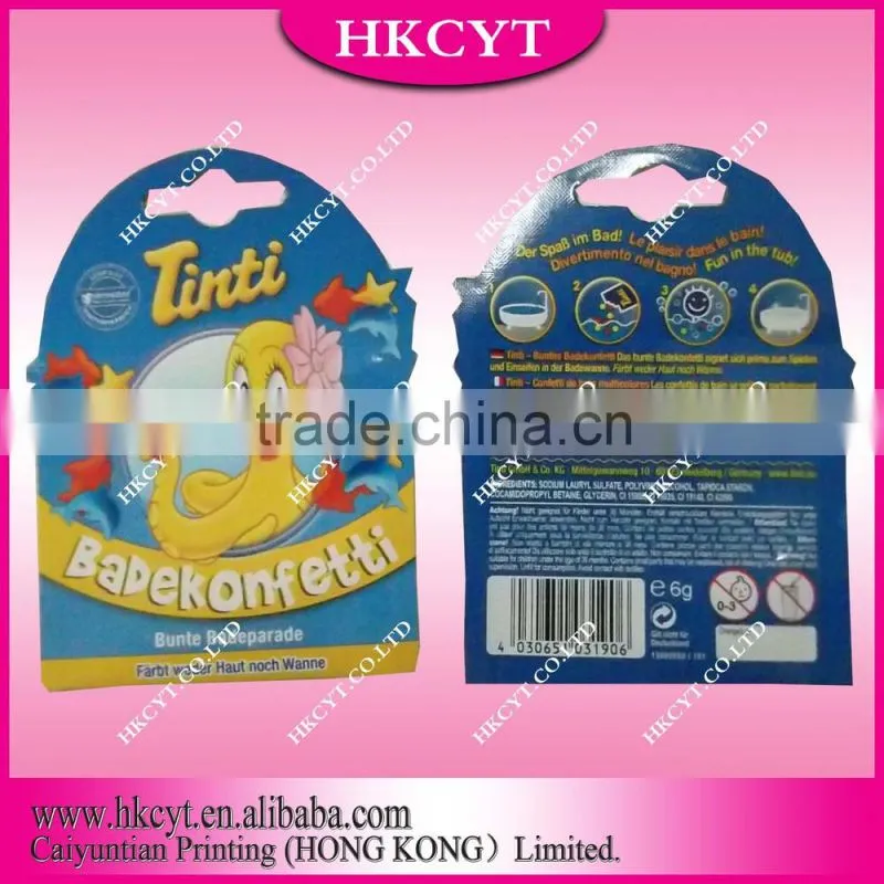 Cute design hello kitty plastic package bag/free shaped package bag