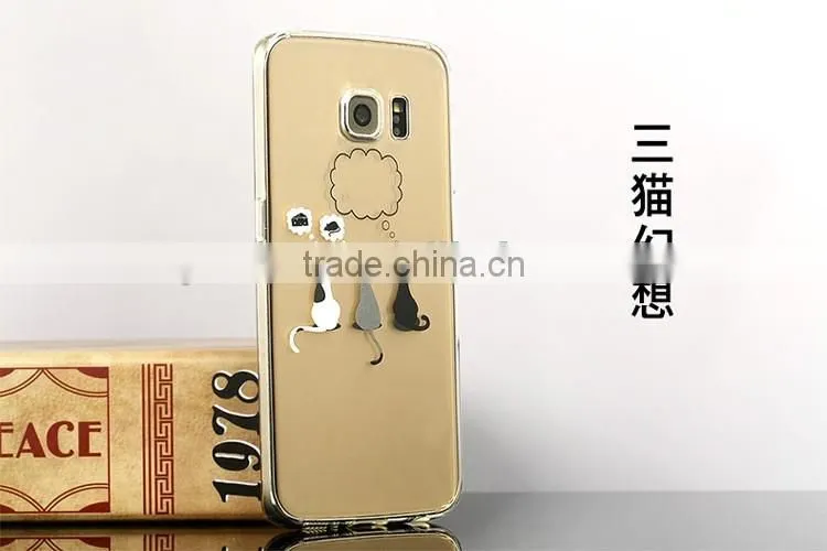 Exquisite Transparent Coloured Drawing Silicone Soft Case for Samsung