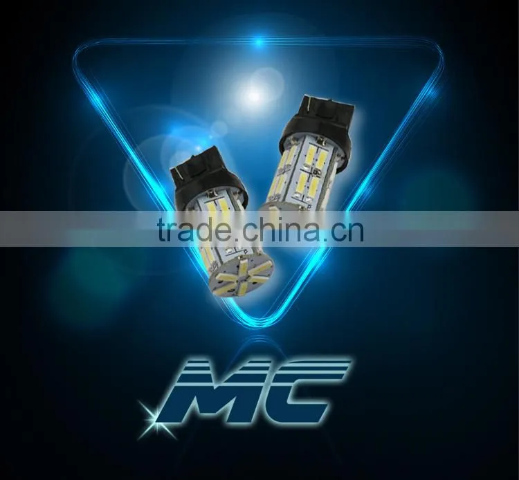Hot selling smd t20 7014 chips flashing led car side light bulbs